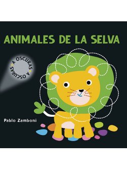 Animales de la selva a oscuras